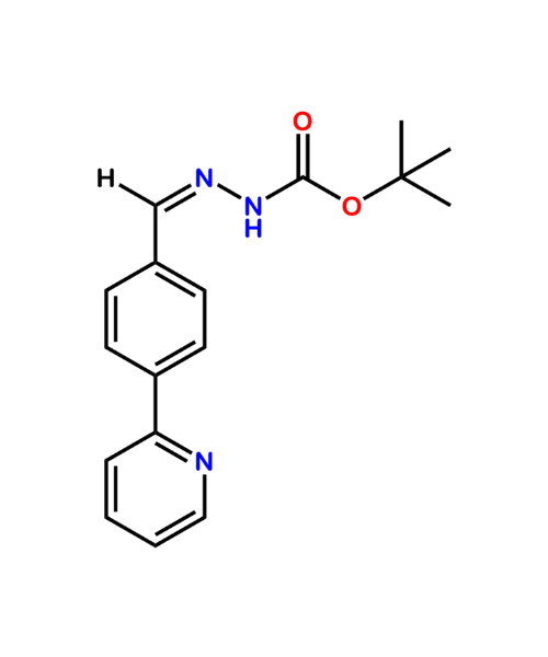 Chemical structure of Atazanavir BOC Protected Impurity