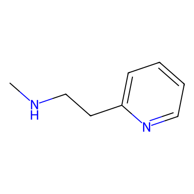 Chemical structure of Betahistine dihydrochloride