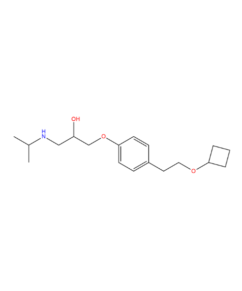 Chemical structure of Betaxolol Impurity F