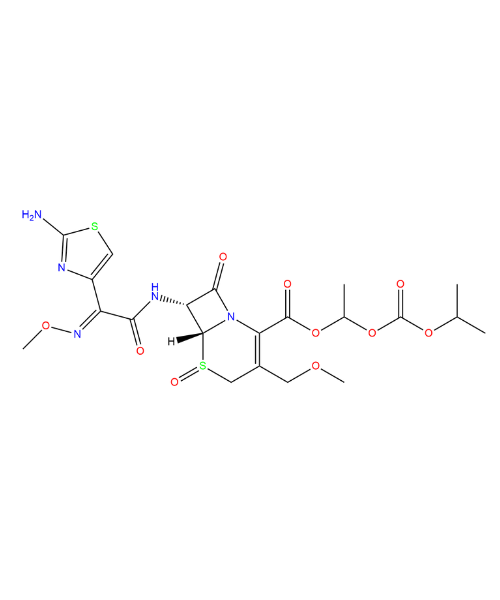 Chemical structure of Cefpodoxime Proxetil Sulfoxide