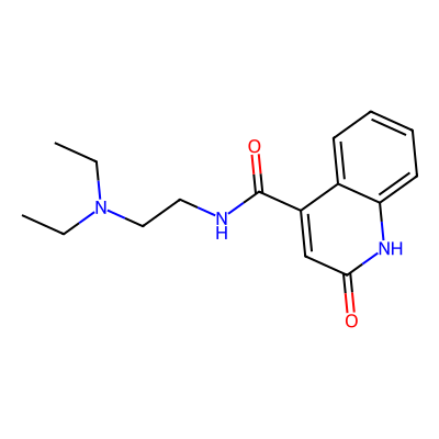 Chemical structure of Cinchocaine Hydrochloride Impurity C