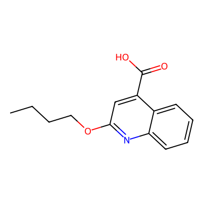 Chemical structure of Cinchocaine Hydrochloride Impurity D