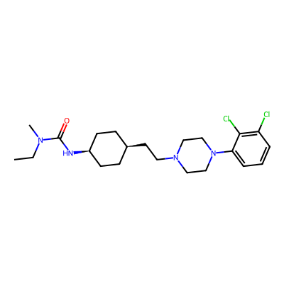 Chemical structure of Cariprazine Impurity 19