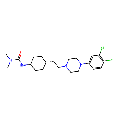 Chemical structure of Cariprazine Impurity 48