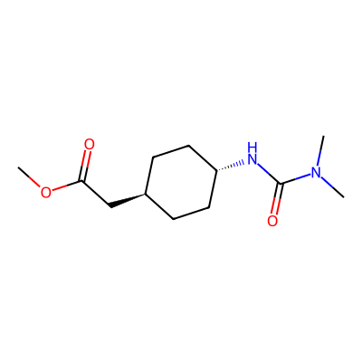 Chemical structure of Cariprazine Methyl Ester Impurity