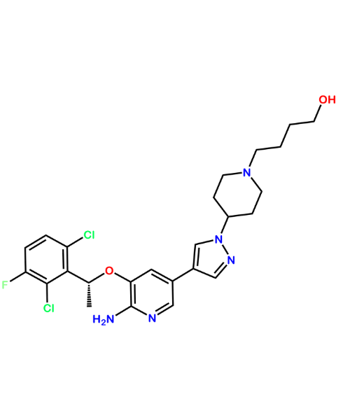 Chemical structure of Crizotinib Impurity 1