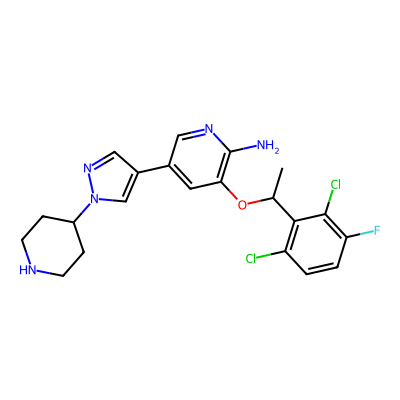 Chemical structure of Crizotinib Impurity 2