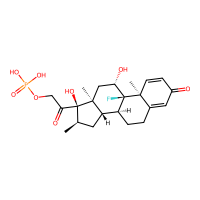 Chemical structure of Dexamethasone Sodium Phosphate