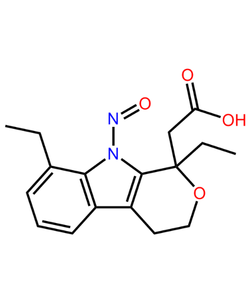 Chemical structure of N-Nitroso Etodolac