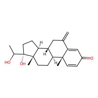 Chemical structure of Exemestane Diol Impurity