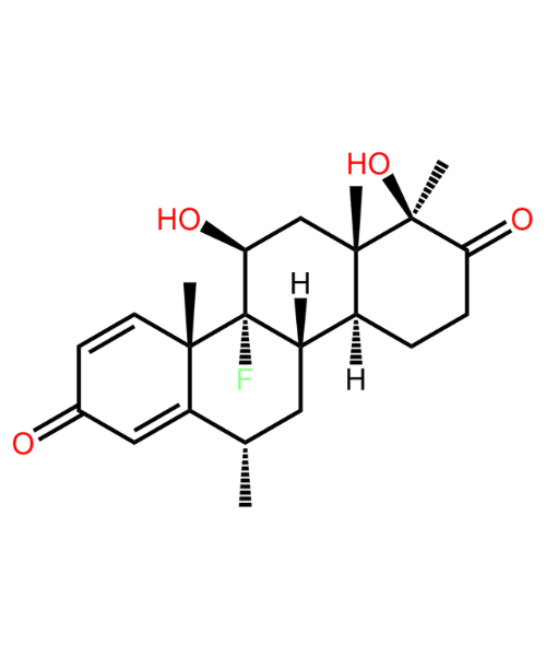 Chemical structure of Fluorometholone Impurity 6