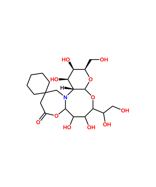Chemical structure of Gabapentin Impurity 1