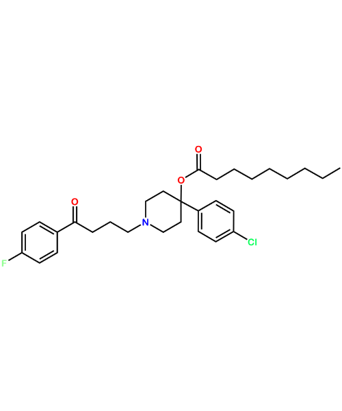 Chemical structure of Haloperidol Decanoate EP Impurity I