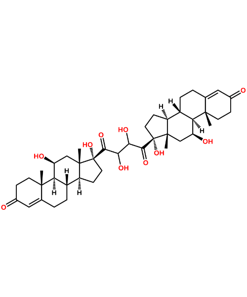 Chemical structure of Hydrocortisone EP Impurity N