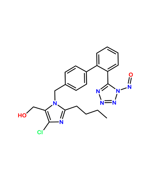 Chemical structure of Nitroso Losartan