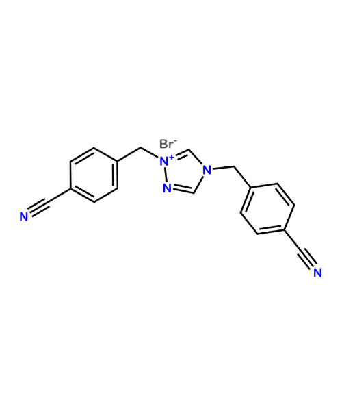 Chemical structure of Letrozole Dimer