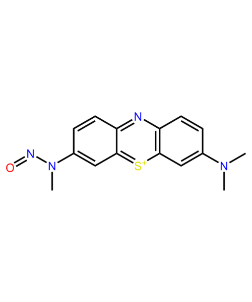 Chemical structure of N-Nitroso Azure B