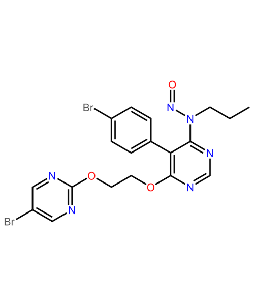 Chemical structure of Macitentan Nitroso Pyrimidine N-Propyl Impurity
