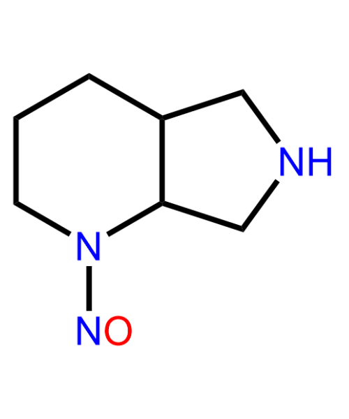 Chemical structure of N-Nitroso Moxifloxacin Impurity 4