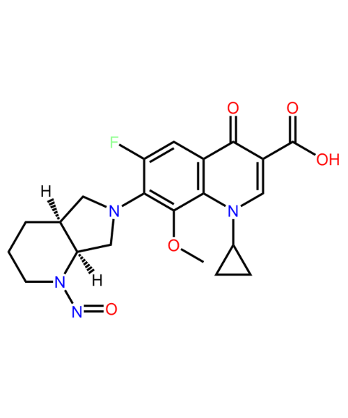 Chemical structure of N-nitroso Moxifloxacin