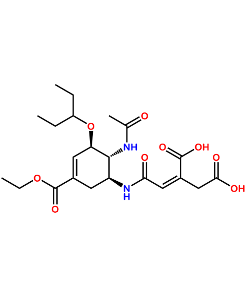 Chemical structure of Oseltamivir Citric Acid Adduct 2