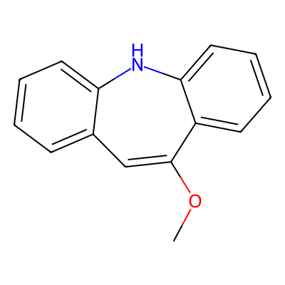 Chemical structure of Oxcarbazepine Impurity B