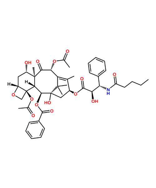Chemical structure of Paclitaxel Impurity 1 (N-Butyl analogue)