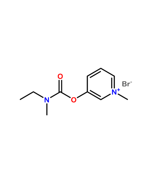 Chemical structure of Pyridostigmine Ethyl Methyl Impurity