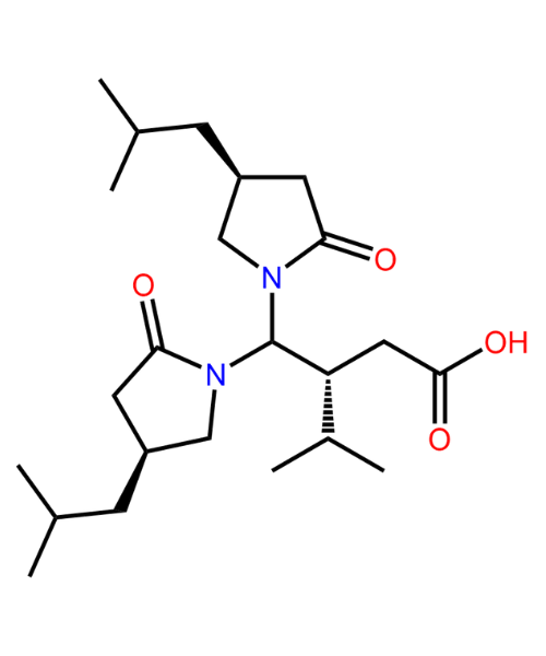 Chemical structure of Pregabalin Impurity I