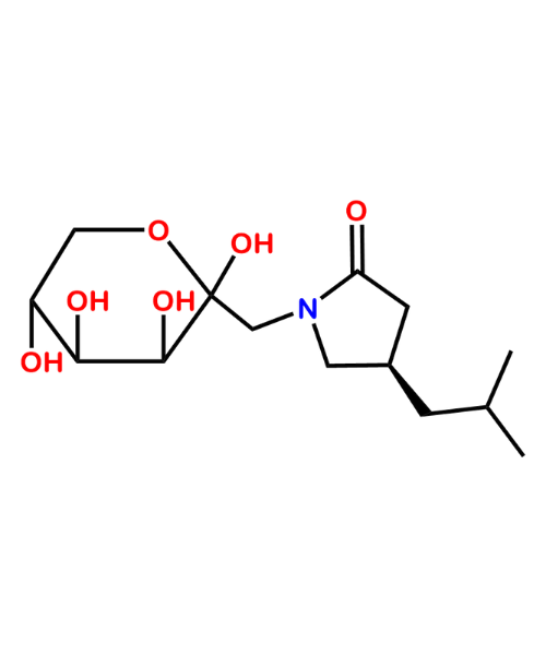 Chemical structure of Pregabalin Lactose Conjugate 5