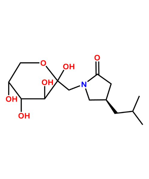 Chemical structure of Pregabalin Lactose Conjugate 6