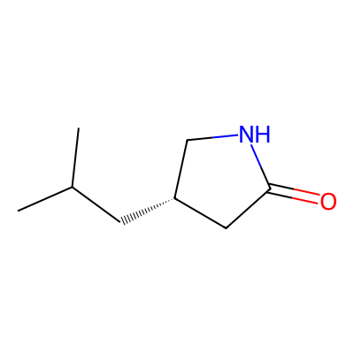 Chemical structure of Pregabalin Impurity A