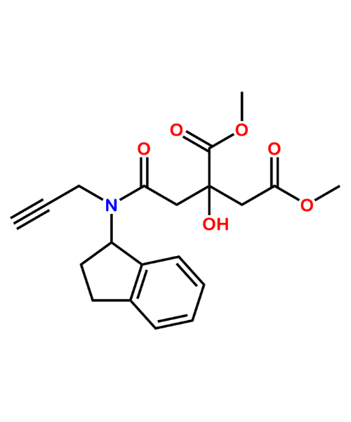 Chemical structure of Rasagiline Citramide