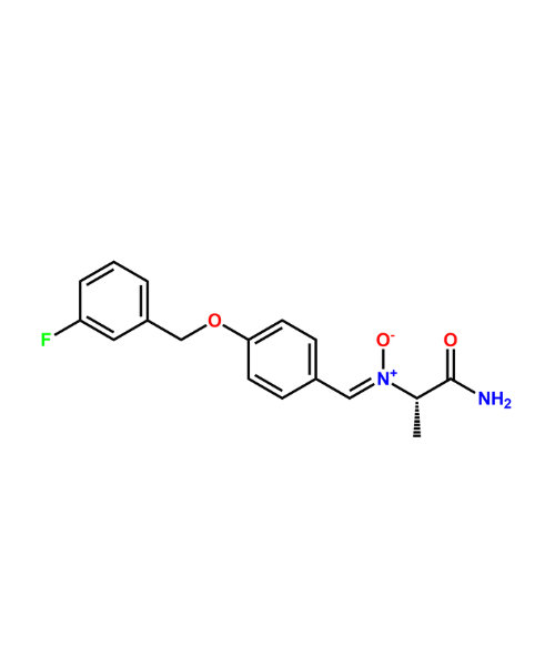 Chemical structure of Safinamide N-Oxide Impurity