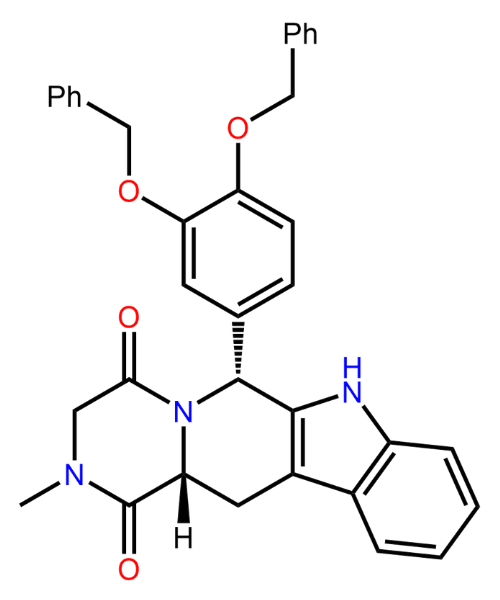 Chemical structure of Tadalafil Impurity-3