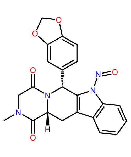 Chemical structure of N-Nitroso-Tadalafil
