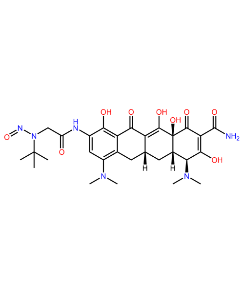 Chemical structure of N-Nitroso-Tigecycline