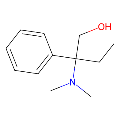 Chemical structure of Trimebutine Impurity A