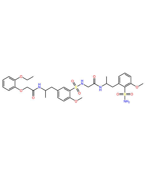 Chemical structure of Tamsulosin Ether Dimer