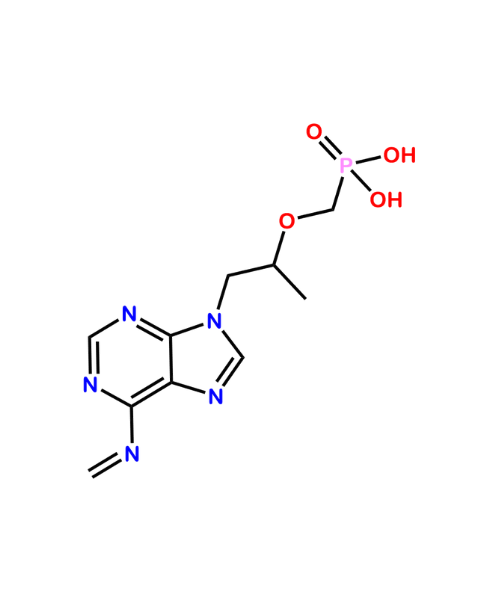 Chemical structure of Tenofovir Disoproxil T2 Impurity