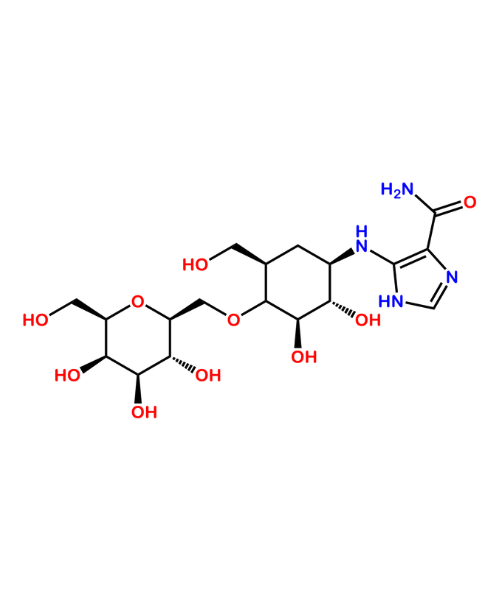 Chemical structure of Temozolomide Impurity 1