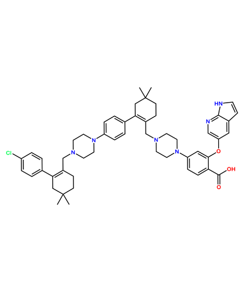 Chemical structure of Venetoclax Stage-I Chloro Coupled Acid I