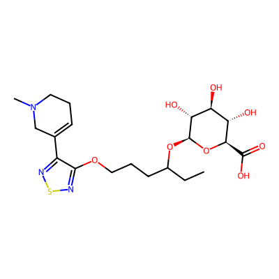 Chemical structure of Xanomeline Impurity 4