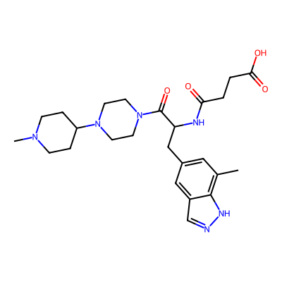 Chemical structure of Zavegepant impurity-5