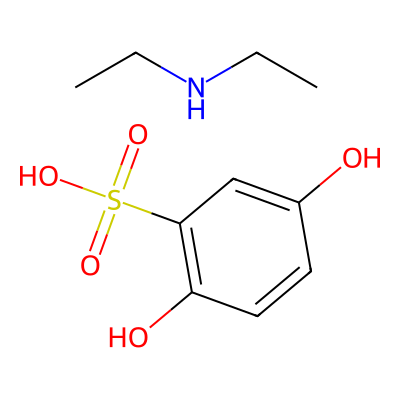 Chemical structure of Etamsylate